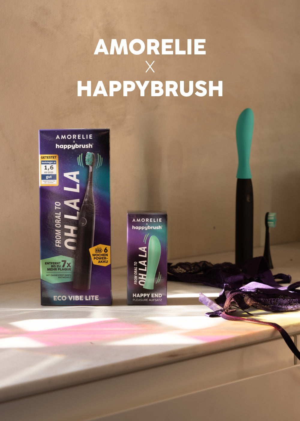 AMORELIE x happybrush