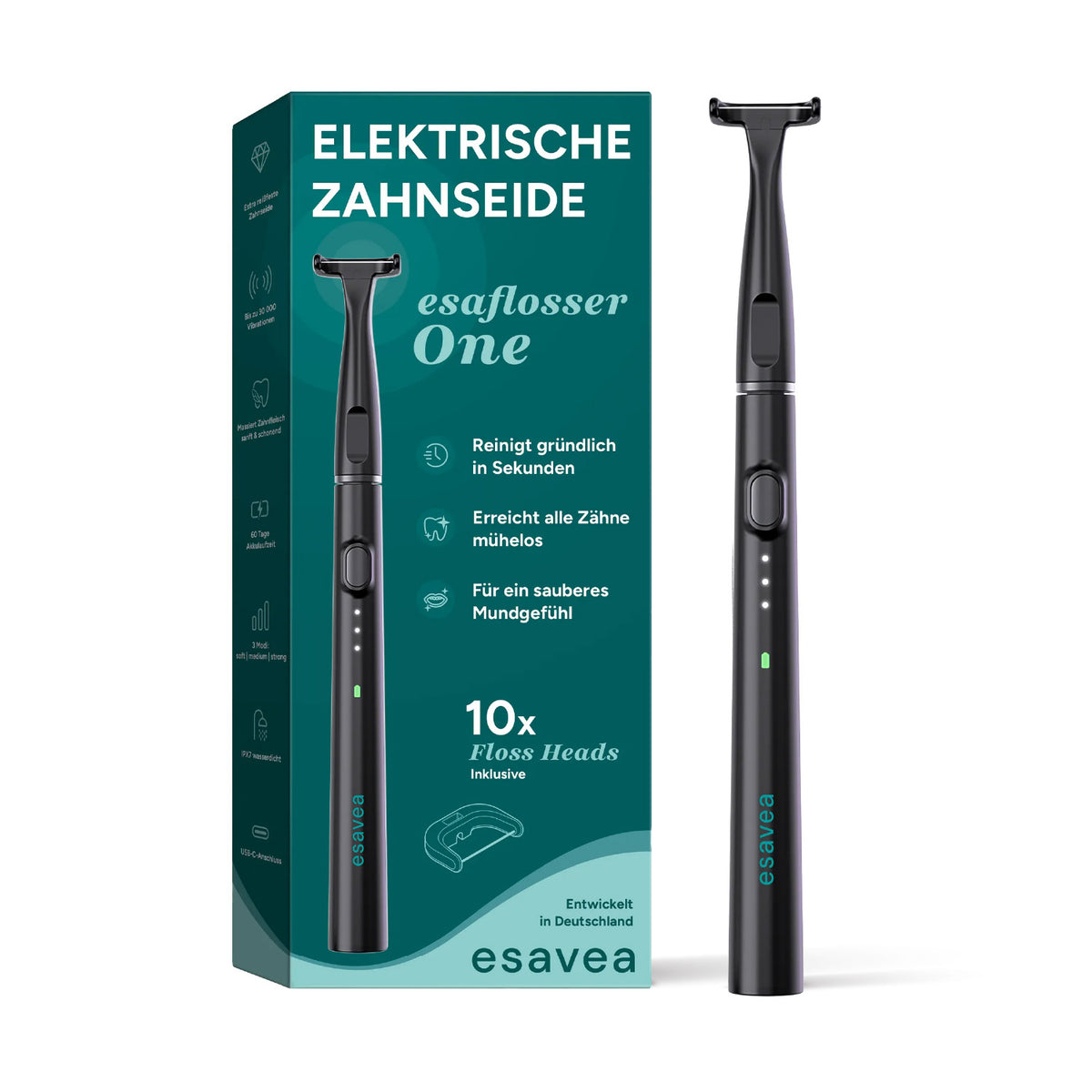 Elektrische Zahnseide esaflosser One by esavea