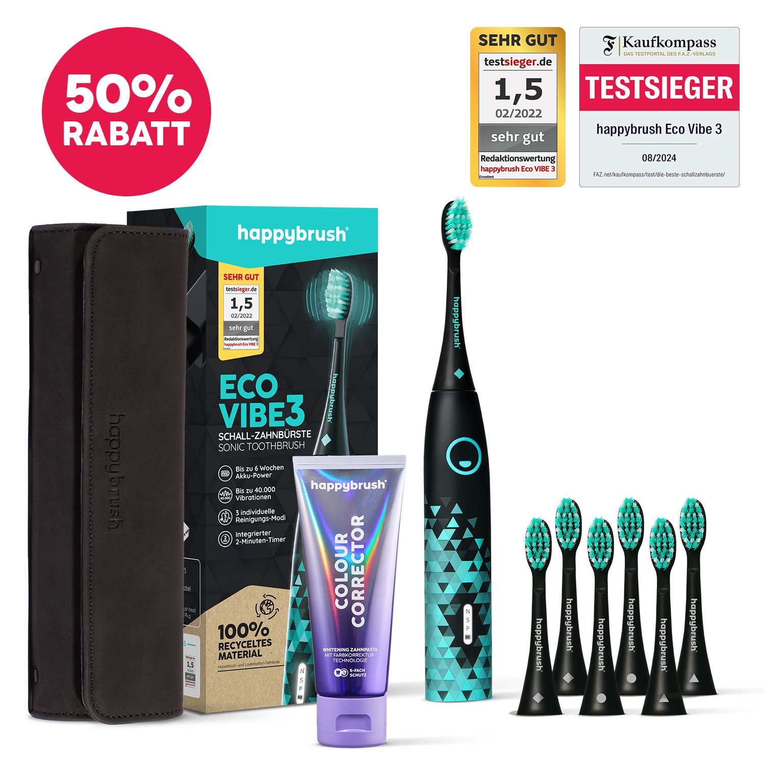 ntv Deal: Schallzahnbürste Eco Vibe 3