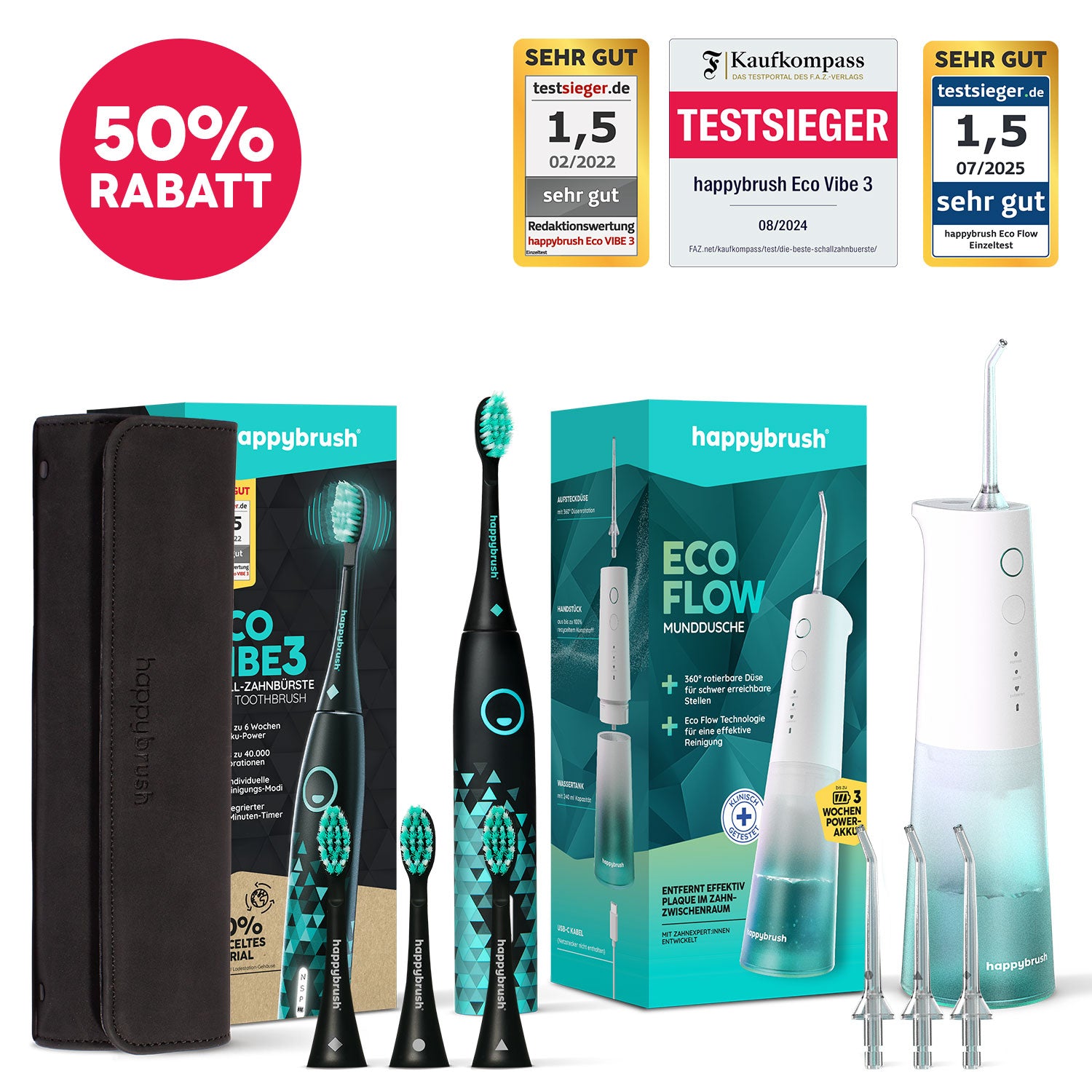 ntv Deal: Schallzahnbürste Eco Vibe 3