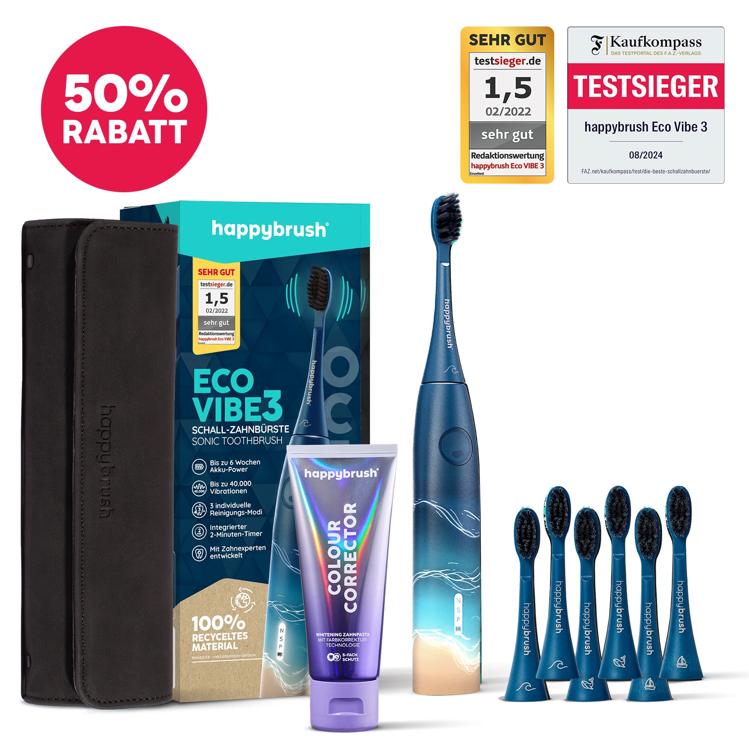 ntv Deal: Schallzahnbürste Eco Vibe 3