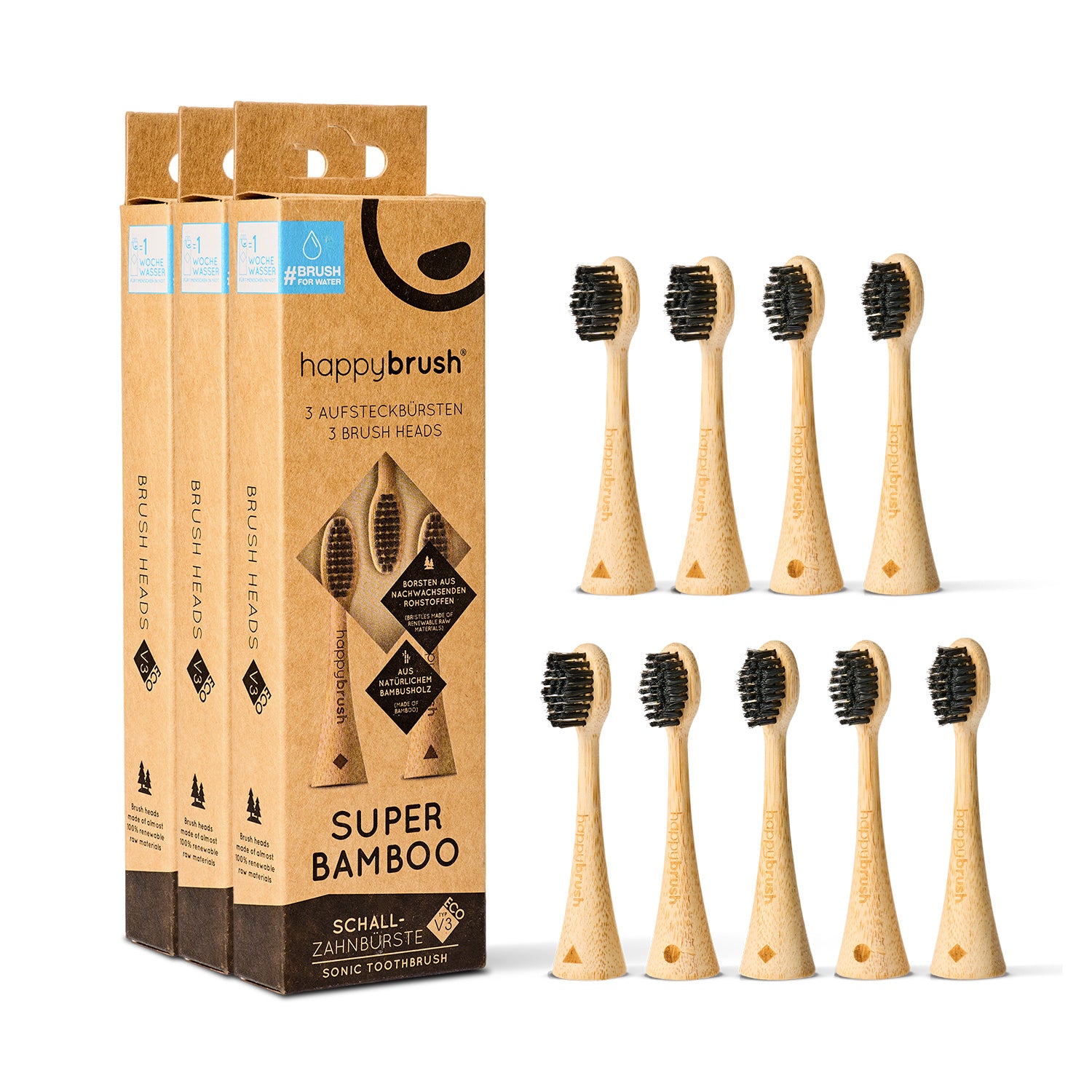 Aufsteckbürsten Eco Vibe 3